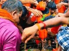 श्रावण के आखिरी सोमवार को बाबा घुइसरनाथ धाम में श्रद्धालुओं का उमड़ा सैलाब, बोल बम से गूंजती रही बाबा की नगरी