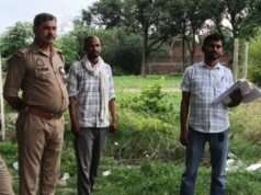 बंजर भूमि कब्जे पर प्रशासन की कार्रवाई, निर्माण कार्य रुकवाया