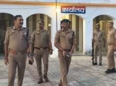 पुलिस अधीक्षक बलरामपुर द्वारा थाना पचपेड़वा का किया गया आकस्मिक निरीक्षण