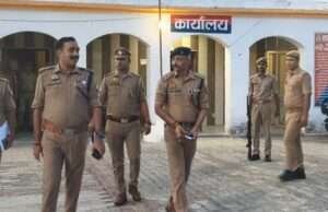 पुलिस अधीक्षक बलरामपुर द्वारा थाना पचपेड़वा का किया गया आकस्मिक निरीक्षण