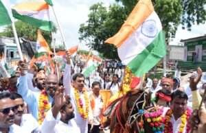एक कदम ,एक यात्रा ,तिरंगा के सम्मान मै , भाजपा का हर घर तिरंगा अभियान