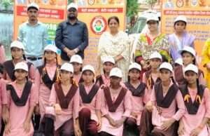 बाल विवाह के दुष्प्रभावों के प्रति छात्राओं को किया गया जागरूक