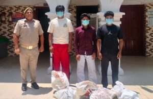 चिलकाना पुलिस ने नशा तस्कर को किया गिरफ्तार