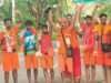 सावन के दूसरे शनिवार को निकला कांवड़ियों का जत्था, बकहर नदी पर उमड़ी भीड़