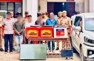 अंतरजनपदीय गिरोह का खुलासा, पुलिस ने पांच को किया गिरफ्तार