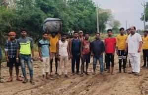 ग्रामीणों के संघर्ष से बदली सड़क की तस्वीर, 5.5 किमी मार्ग के निर्माण में आई तेजी