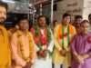प्रदेश मंत्री राकेश बिंद का मां विंध्यवासिनी की पावन धरती पर प्रथम आगमन