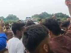 शराब ठेके के विवाद में युवक की गोली मारकर हत्या, हाईवे जाम