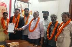 अजय सोनकर बने सपा अनुसूचित जाति प्रकोष्ठ के नगर अध्यक्ष, कार्यकर्ताओं में खुशी