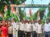 पुरानी पेंशन की मांग को लेकर सफाई कर्मचारियों ने निकाली तिरंगा यात्रा