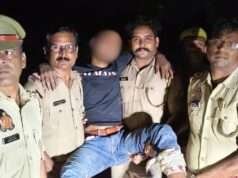 पुलिस मुठभेड़ में विभिन्न मुकदमों का वांछित आरोपी घायल, पैर में लगी गोली