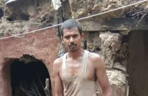 खोचकीमई में बारिश में कच्चा मकान गिरा, दो बच्चे घायल