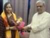 राष्ट्रीय शिक्षक पुरस्कार विजेता मधुरिमा तिवारी को राज्य पिछड़ा वर्ग आयोग के उपाध्यक्ष ने किया सम्मानित