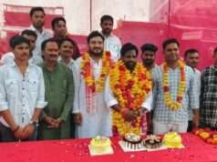बबीना की सियासत में सुनील कुशवाहा की दस्तक, जन्मदिन पर गांव-गांव किया जनसंपर्क