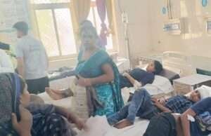 मलाक भायल में हाईवे पर अनियंत्रित होकर पलटा पिकअप 24 घायल