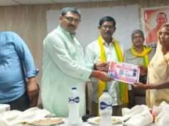 रसोइया सम्मान समारोह में भोजन माताओं का हुआ सम्मान