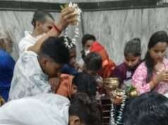 बाबा घुइसरनाथधाम में श्रद्धालुओं की बढ़ी भीड़, प्रशासन ने तैयारियों का किया आकलन