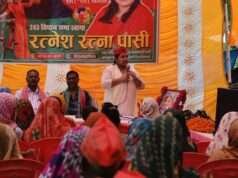 विजयीपुर क्षेत्र में अलग-अलग स्थानों पर मनाई गई वीरांगना फूलन देवी की जयंती