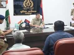 पुलिस अधीक्षक अभिमन्यु मांगलिक ने पुलिस कार्यालय में सुनीं जनता की समस्याएं