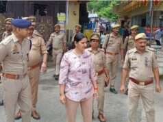 कांवड़ यात्रा को लेकर डीआईजी पूनम ने गंगा घाटों व मार्गों का किया निरीक्षण