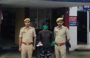 थाना मिर्जापुर, सहारनपुर पुलिस ने 1 शातिर अभियुक्त गिरफ्तार, कब्जे से 1 अवैध चाकू बरामद