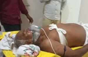 बाइक सवार पर अज्ञात हमलावरों का हमला, घायल जिला अस्पताल रेफर