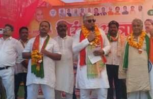 शोहरतगढ़ में युवा नेता अभिषेक पाल के नेतृत्व में निकली भव्य तिरंगा यात्रा, भारत-नेपाल सीमा तक गूंजे देशभक्ति के नारे