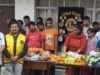 दृष्टी दिव्यांग बच्चों के साथ खुशियां बांटी’
