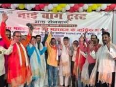 वीर हनुमान व कृष्ण राधिका का हुआ दिव्य हरियाली श्रृंगार , द्वार पहुंचे राज्य मंत्री हंसराज विश्वकर्मा व कैंट विधायक सौरभ श्रीवास्तव