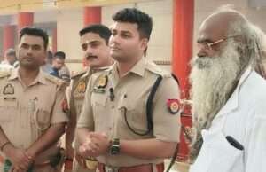 अपर पुलिस अधीक्षक ने श्रावण मास के पहले सोमवार पररूमंदिरों और घाटों पर सुरक्षा-व्यवस्था का जायजा लिया