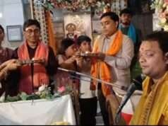 सिराथू क्षेत्र मे धूमधाम से मनाया गया लड्डू गोपाल का जन्मोत्सव