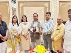 क्षेत्रीय मंत्री बनने पर प्रशांत राव चौबे का हुआ जोशीला स्वागत