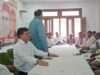 सपा की मासिक बैठक लोहिया ट्रस्ट पर संपन्न
