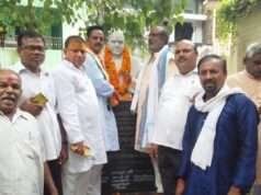 पूर्व मुख्यमंत्री पंडित कमलापति त्रिपाठी की मनाई गई 121वीं जयंती